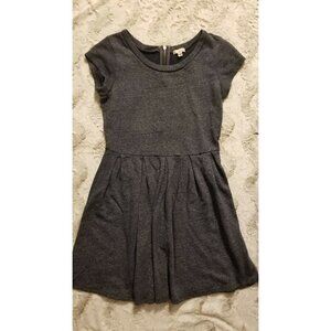 ✨️CL Gap Short Sleeve Dress Zipper Back Royal Blue Cotton Blend Size XS